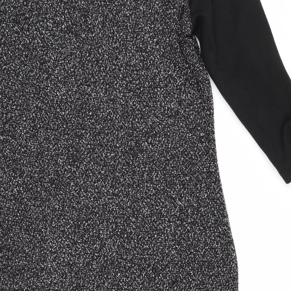 Marks and Spencer Womens Grey Colourblock Bodycon Size 10