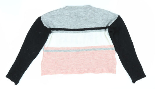 Select Girls Black Pullover Jumper Size 10-11 Years - Flawless