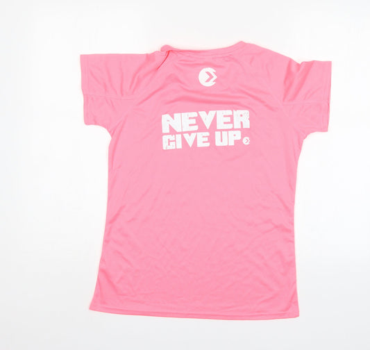 Roly Womens Pink Basic T-Shirt Size 10