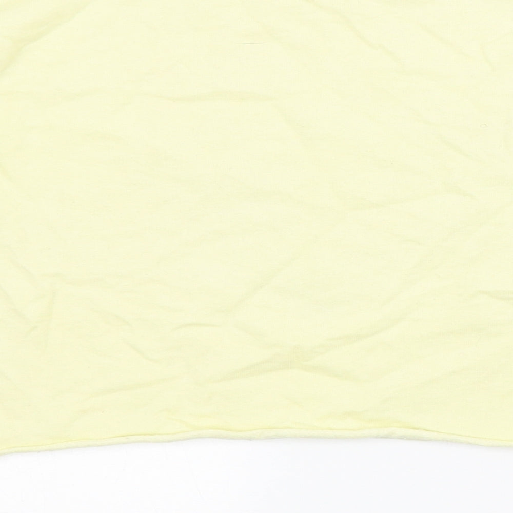 Candy Couture Girls Yellow Pullover Sweatshirt Size 13 Years