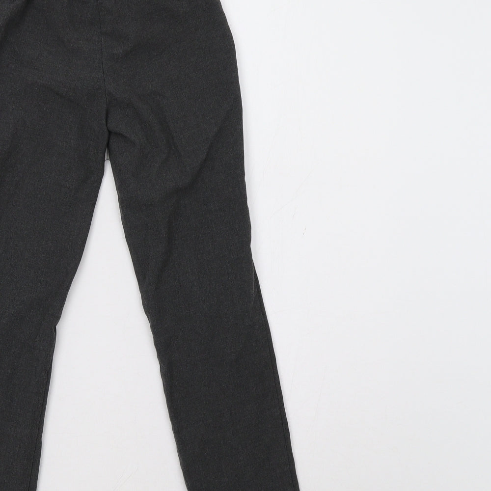 M&S Boys Grey Dress Pants Trousers Size 6-7 Years