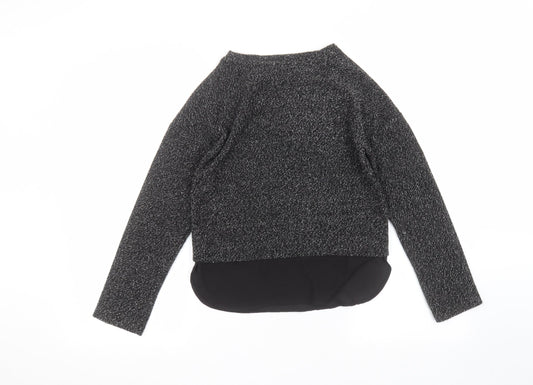 Young Dimension Girls Black Pullover Jumper Size 11 Years