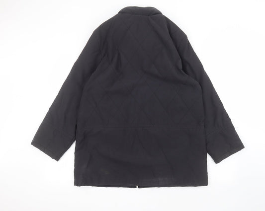 ROSETTE Womens Black Jacket Size 16