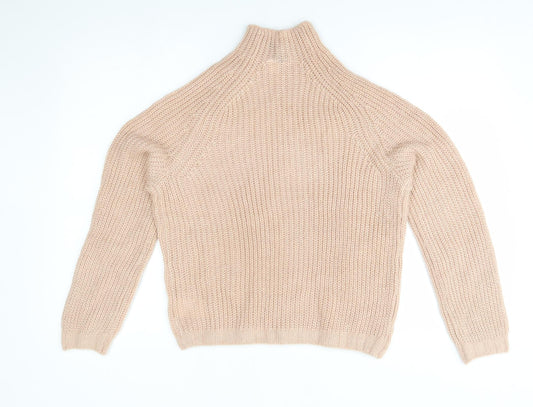 H&M Womens Pink Pullover Jumper Size S