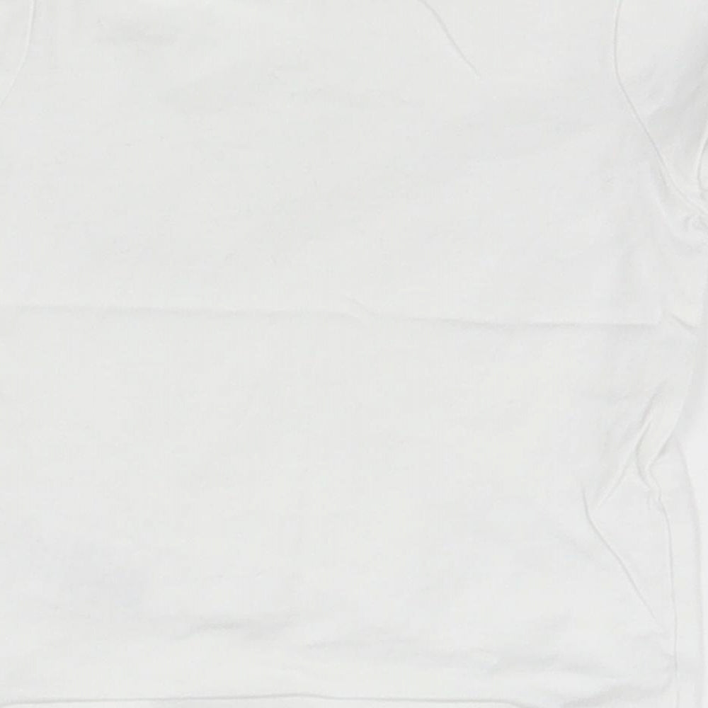 NEXT Baby White Basic T-Shirt Size Newborn - Elephant