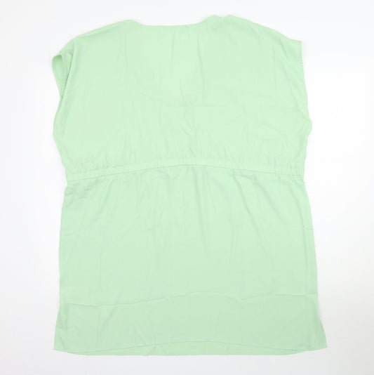 Cupshe Womens Green Basic Blouse Size M