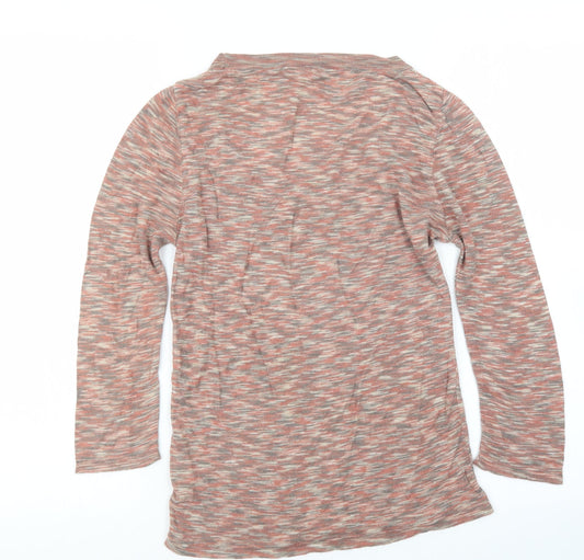 Topshop Womens Red Pullover Jumper Size 10