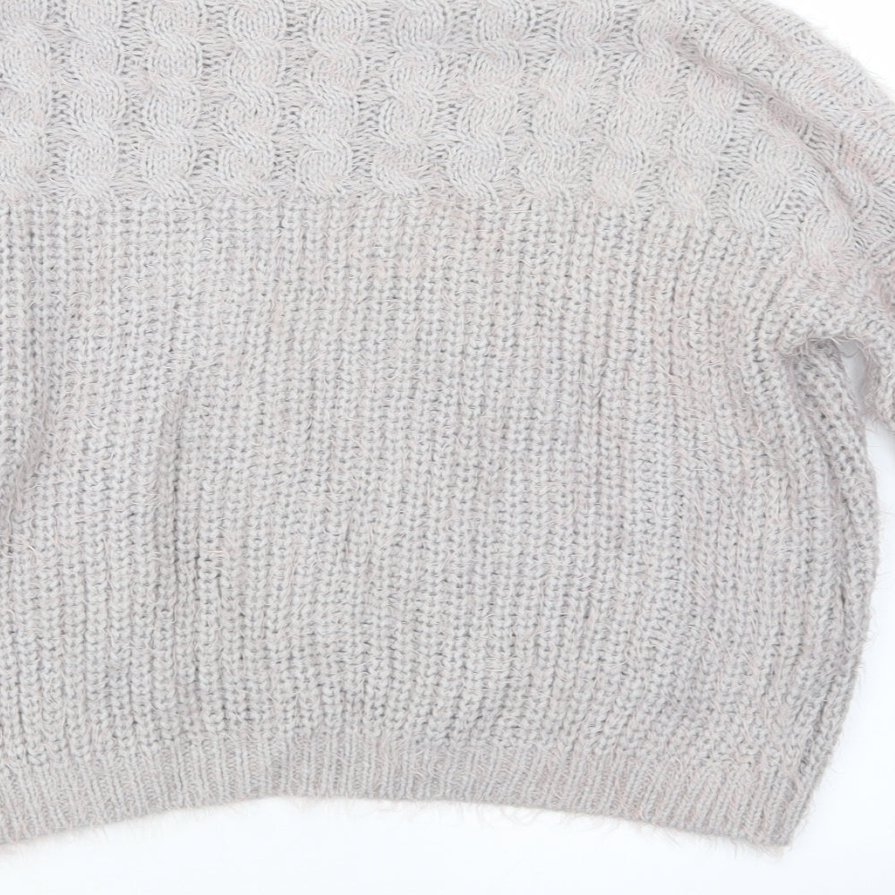 NEXT Womens Purple Knit Pullover Jumper Size 12