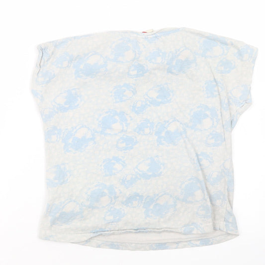 Lee Cooper Girls Blue Basic T-Shirt Size 9-10 Years