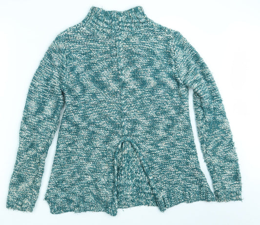 FOREVER 21 Womens Green Knit Pullover Jumper Size L