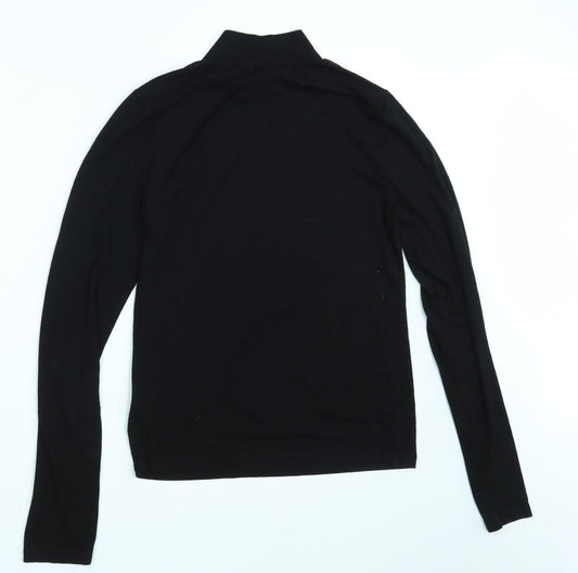 Asos Womens Black Pullover Sweatshirt Size 14