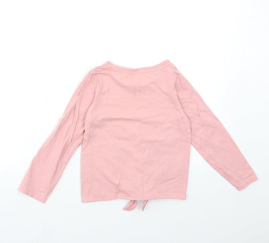 Nutmeg Girls Pink Basic T-Shirt Size 5-6 Years