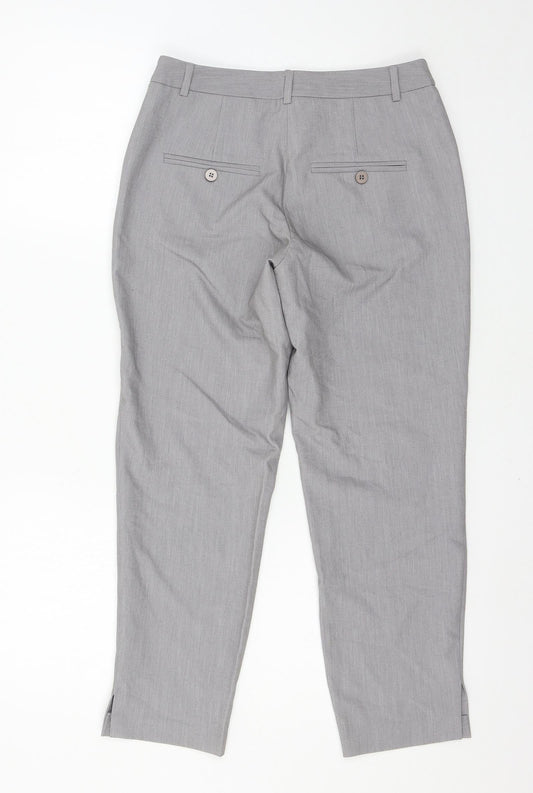 ASOS Womens Grey Trousers Size 6 L29 in