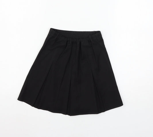 George Girls Black Flare Skirt Size 5-6 Years