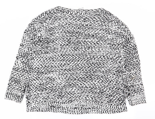Angel Biba Womens Multicoloured Geometric Pullover Jumper Size M - Size M/L