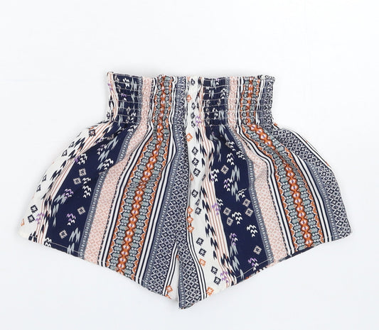 SheIn Girls Multicoloured Hot Pants Shorts Size 7 Years