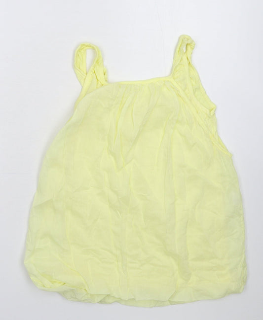 Preworn Womens Yellow Basic Tank Size 10