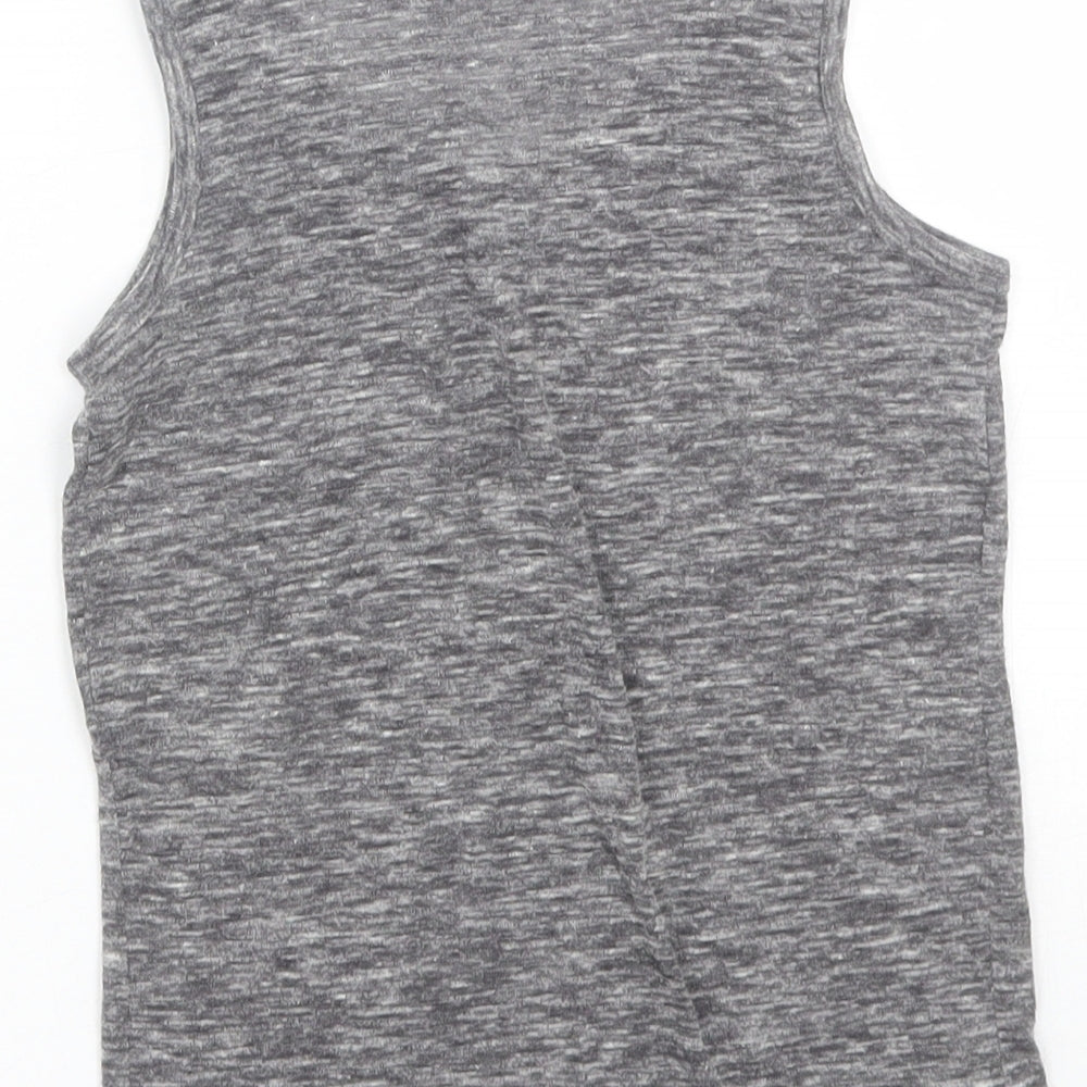 NEXT Girls Grey Basic Tank Size 5 Years