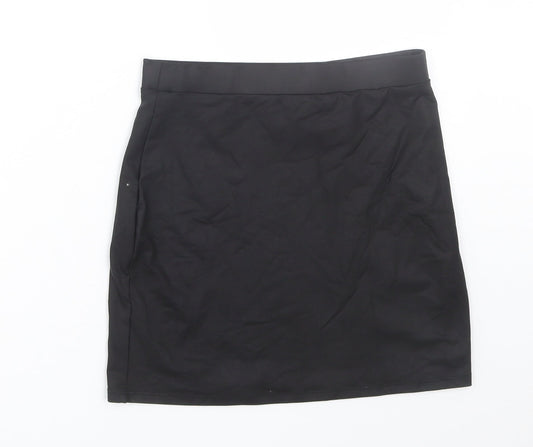 Candy Girls Black Mini Skirt Size 12 Years