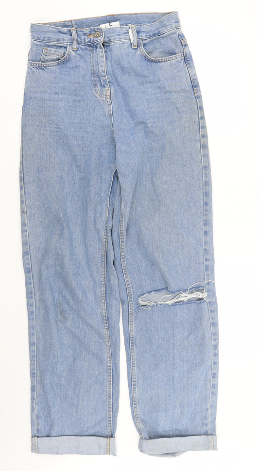 COLLUSION Mens Blue Denim Straight Jeans Size 26 L31 in