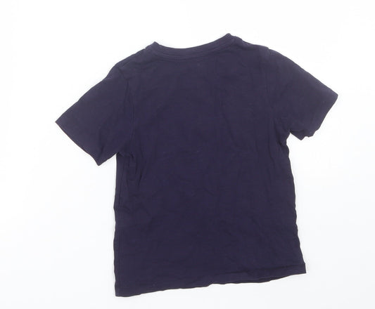 TU Girls Blue Basic T-Shirt Size 4 Years