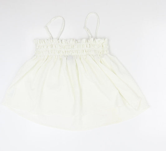 ASOS Womens Ivory Basic Tank Size 14