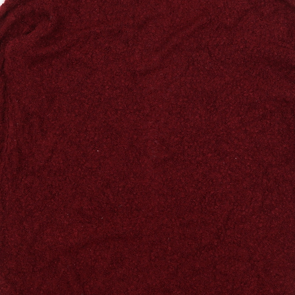 Studio Womens Red Shrug Jumper Size 12