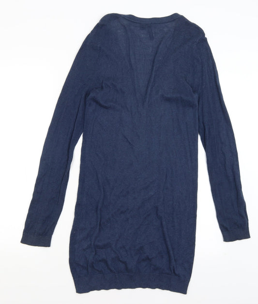 Divided Womens Blue Cardigan Jumper Size 6