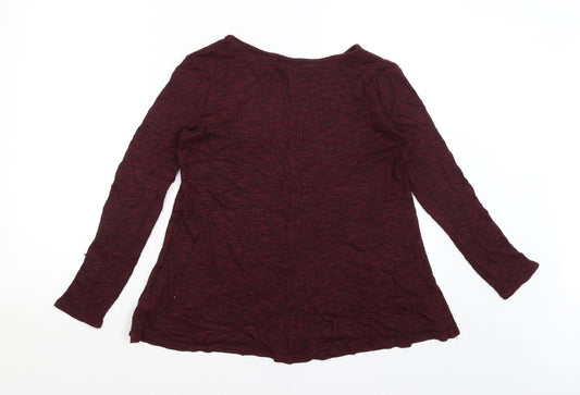 New Look Womens Red Pullover Jumper Size 10