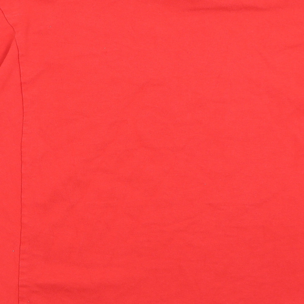 M&S Womens Red Pullover Jumper Size 16