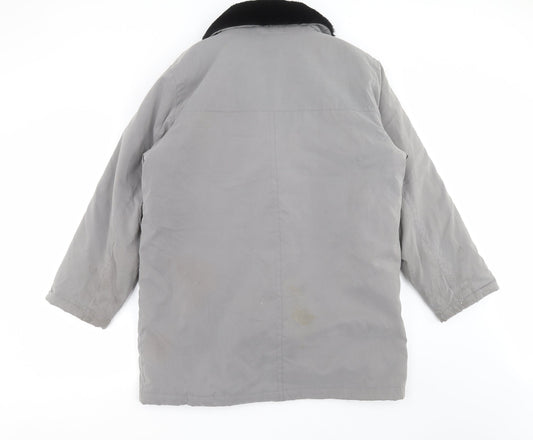 Effect Womens Grey Jacket Coat Size 12