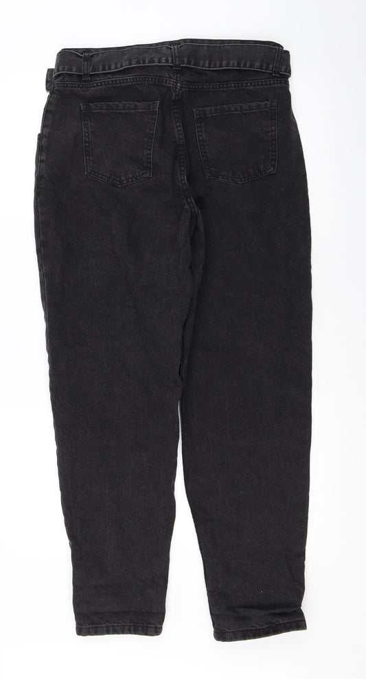 Denim Womens Black Straight Jeans Size 12 L28 in