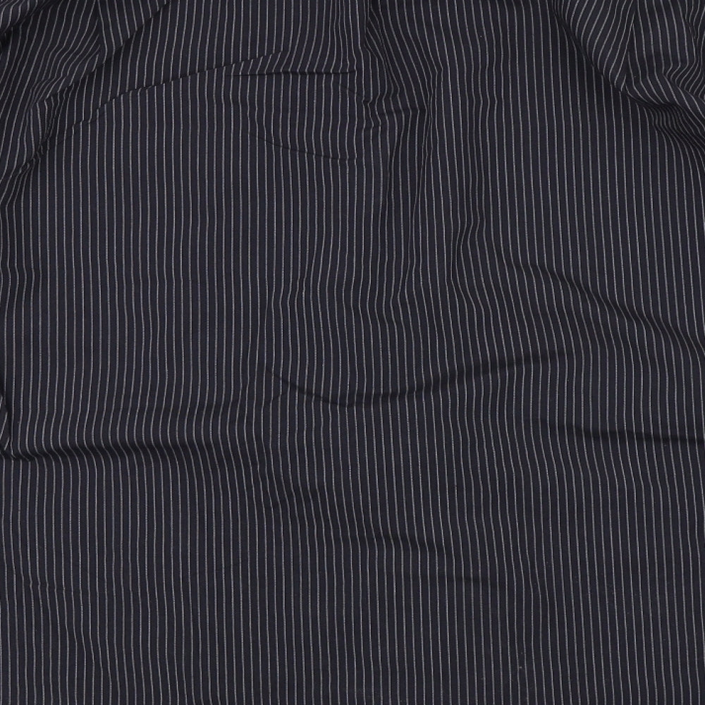 Cedar Wood State Mens Black Button-Up Size 16