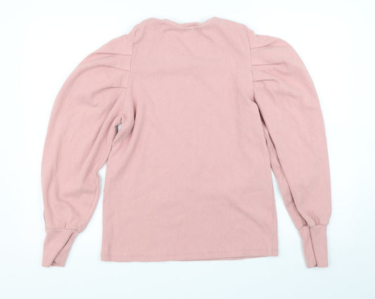 Matalan Womens Pink Pullover Jumper Size 14