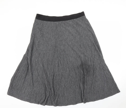 Gerry Weber Womens Grey A-Line Skirt Size 14