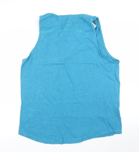 Humar Mens Blue   Basic Tank Size M
