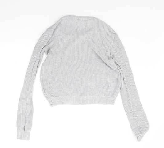 Brave Soul Womens Grey Pullover Jumper Size 14
