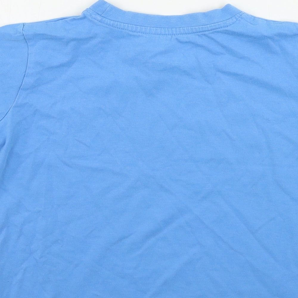 Demo Girls Blue Basic T-Shirt Size 5-6 Years