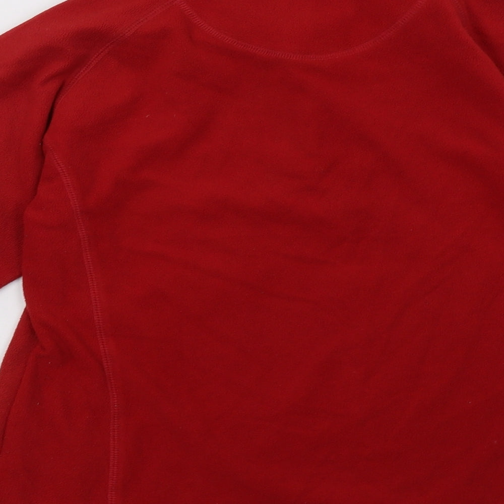 Mountain Life Womens Red Pullover Sweatshirt Size 12