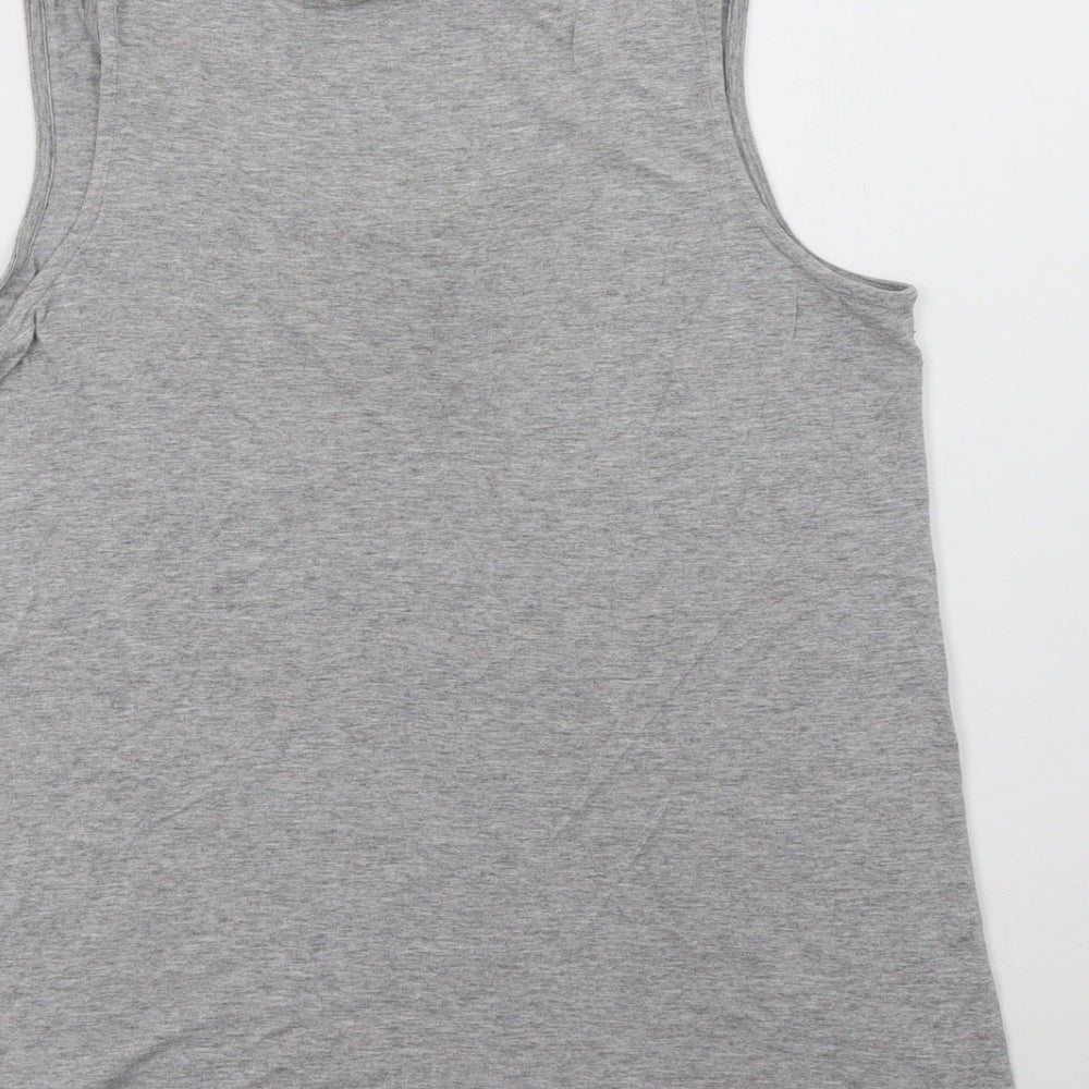 Marks and Spencer Womens Grey Basic Tank Size 10