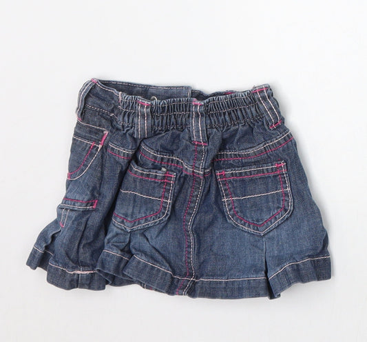 NEXT Girls Blue A-Line Skirt Size 6-9 Months