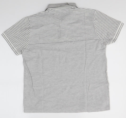 ACW 58 Mens Grey Polo Size L