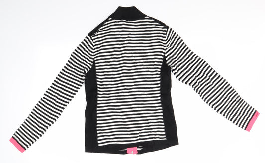 XDS Womens Multicoloured Full Zip Jumper Size S