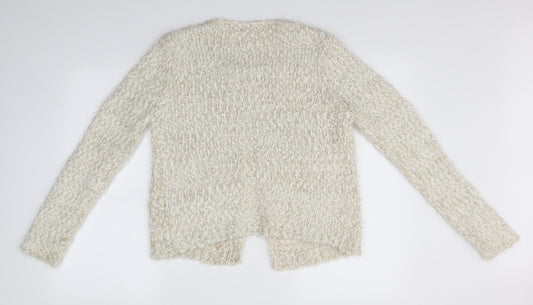 Day & Night Womens Ivory Cardigan Jumper Size S