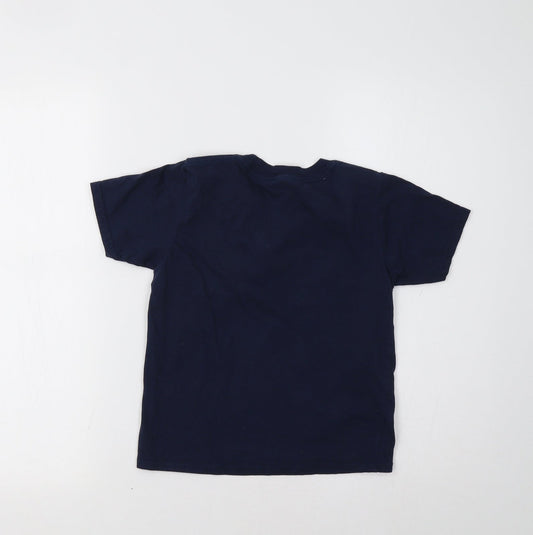 Gildan Boys Blue Basic Polo Size 5-6 Years - Cousin