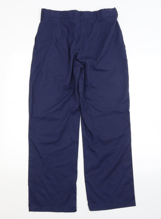 Preworn Womens Blue Trousers Size 10 L28 in