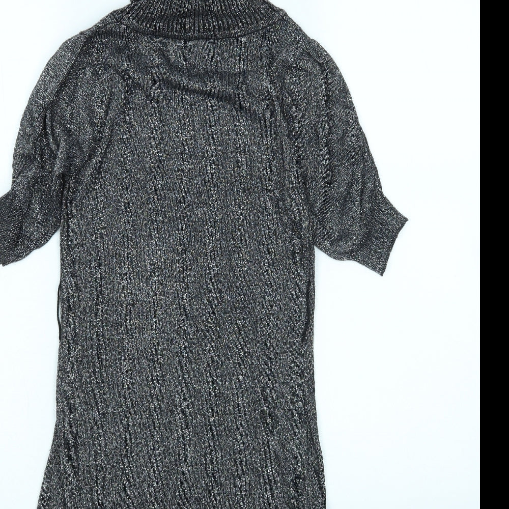 Store Twenty One Girls Silver Jumper Dress Size 10 Years