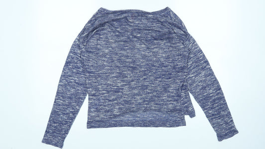 H&M Womens Blue Pullover Jumper Size XS