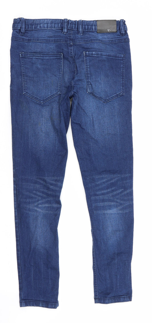 V by Very Girls Blue Skinny Jeans Size 12 Years