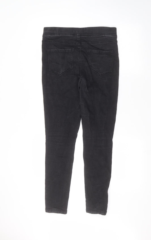 PEP&CO Womens Black Skinny Jeans Size 10 L27 in